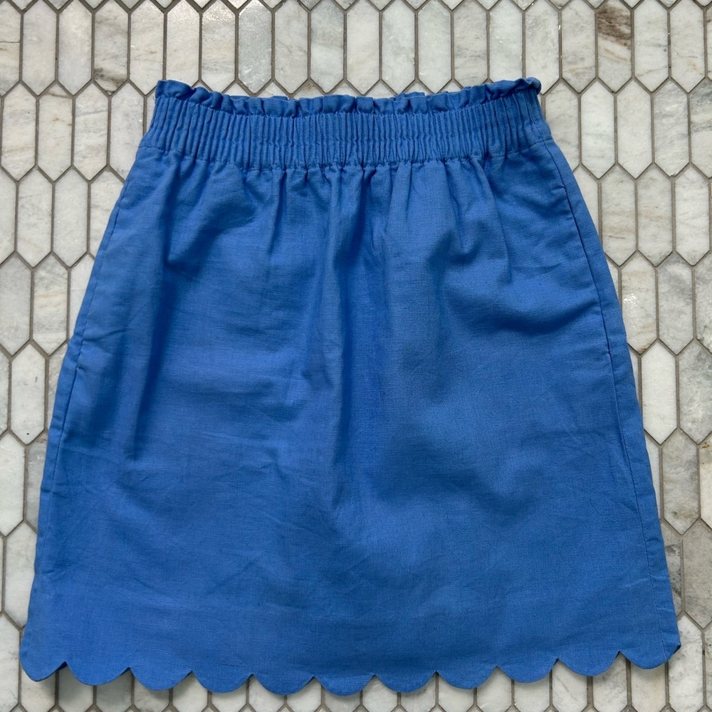 J.Crew Scalloped Skirt